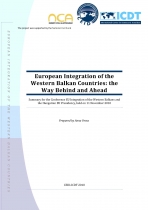 European Integration of the Western Balkan Countries: the Way Behind and Ahead